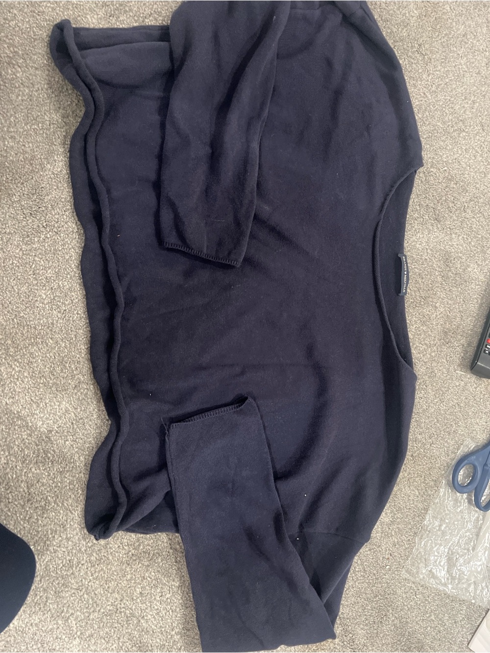 Brandy Melville Navy Crewneck Sweater